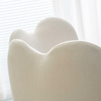 Scalloped Swivel Chair