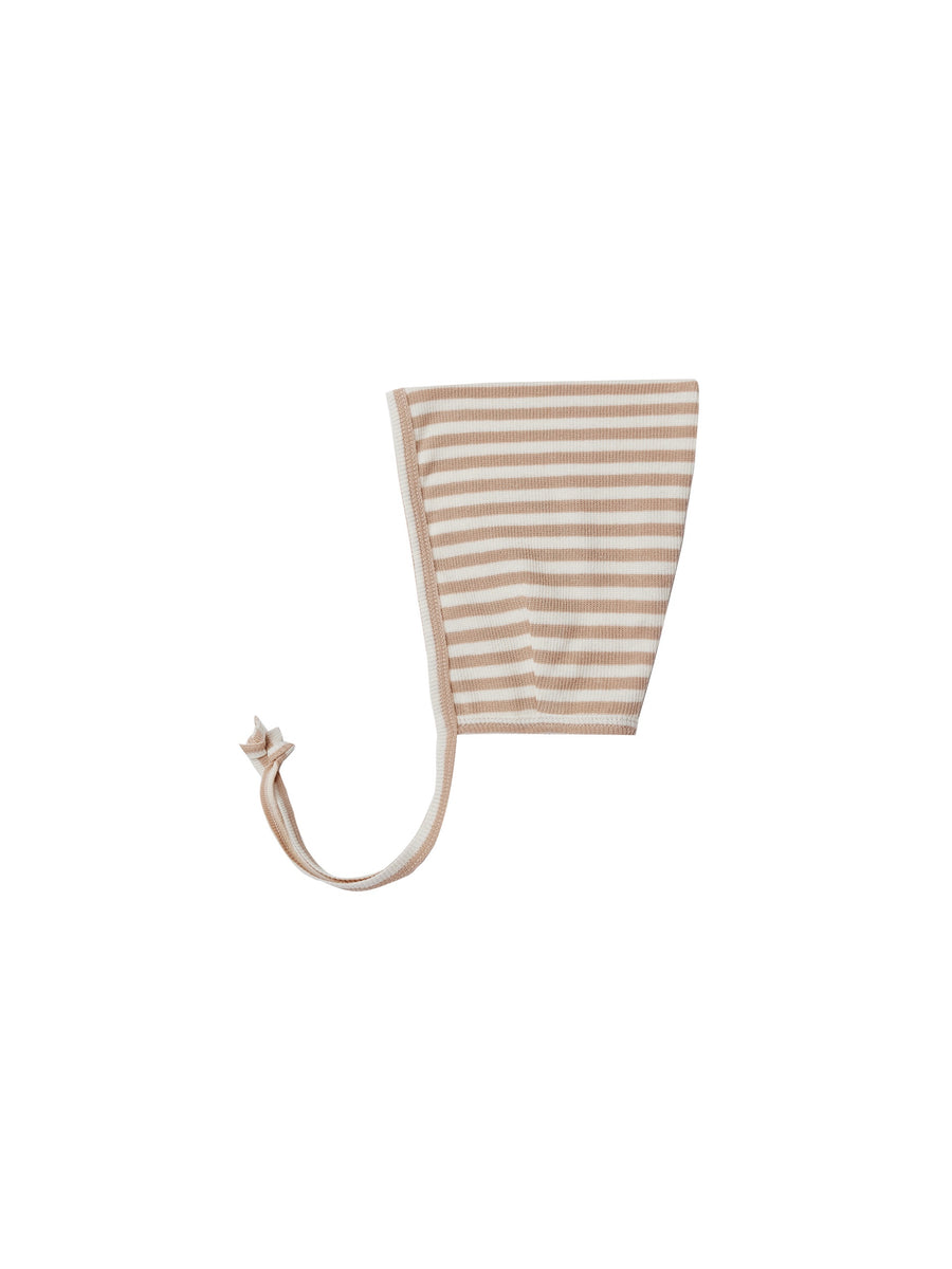 Pixi Bonnet - Latte Stripe