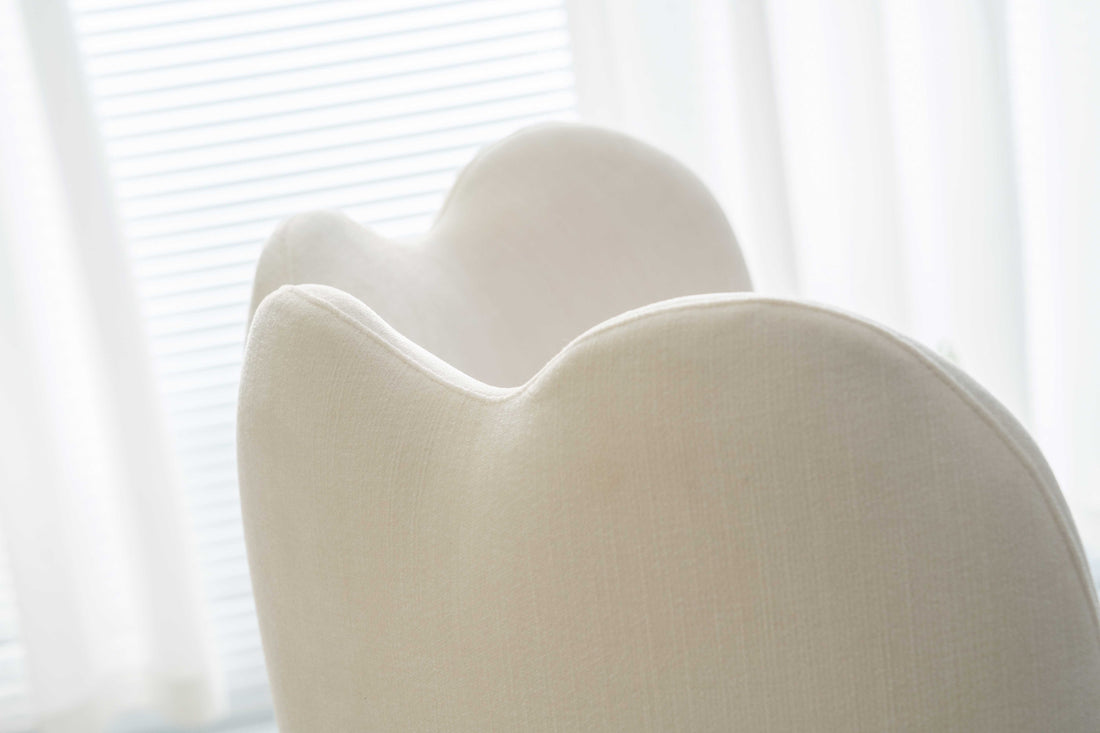 Scalloped Swivel Chair