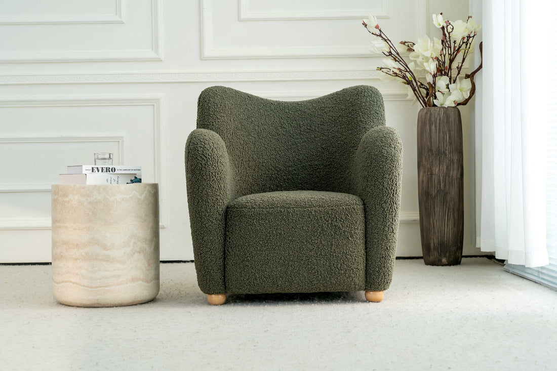 Plush Wingback Armchair (2 colours)