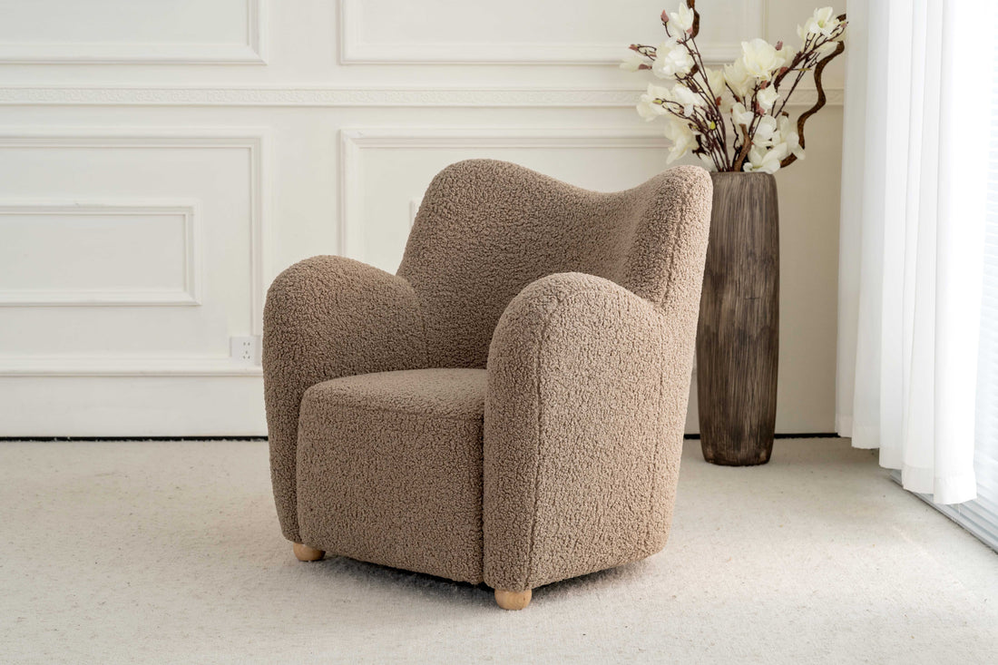 Plush Wingback Armchair (2 colours)