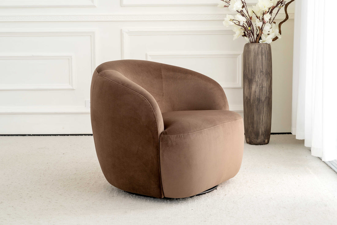 Velvet Swivel Chair (2 colours)