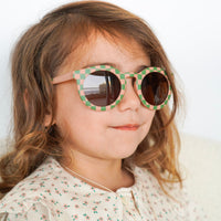 Polarized Baby Sunglasses - Checks Sunset + Orchard