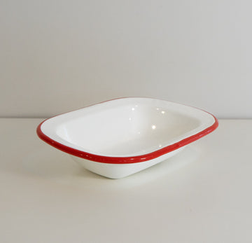 Red Serving Plate