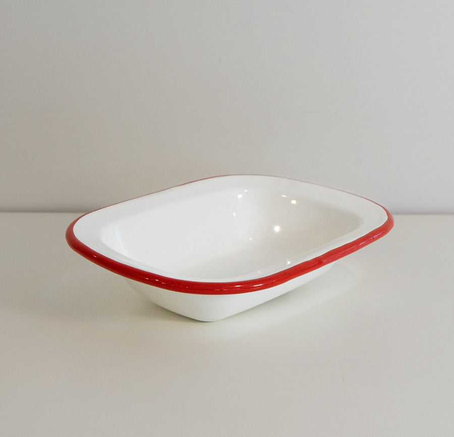 Red Serving Plate