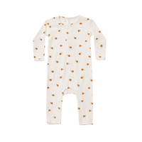 Ribbed Baby Jumpsuit - Snails