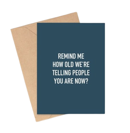 Remind me... - Greeting Card