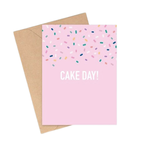 Cake Day -  Greeting Card