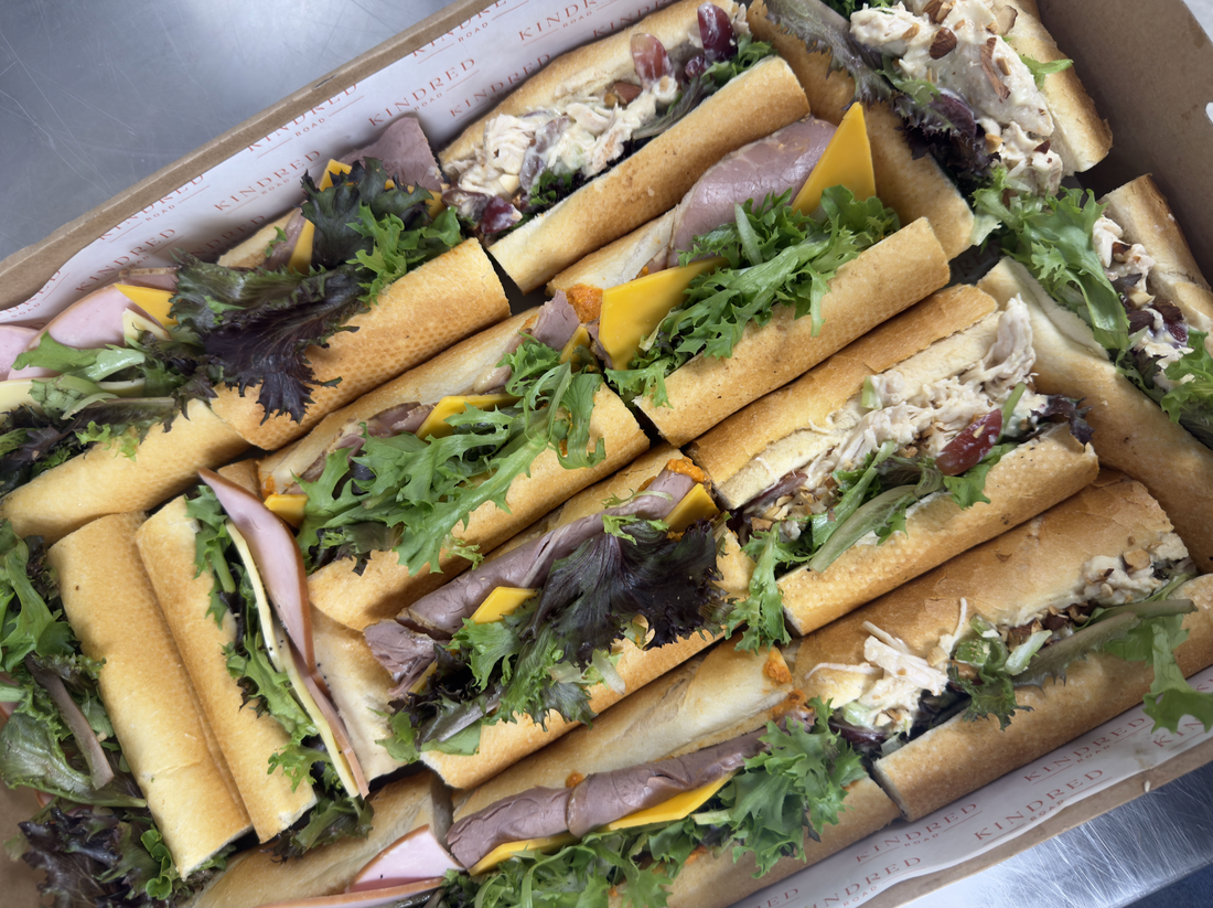 Morning Tea - Sammies, Sweets, Salads