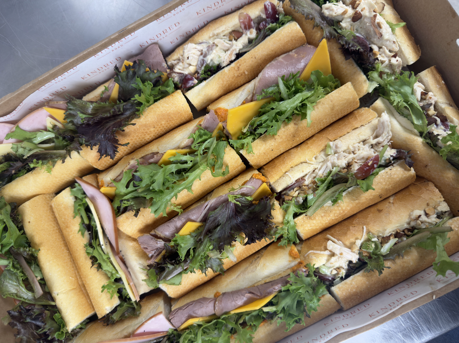 Morning Tea - Sammies, Sweets, Salads