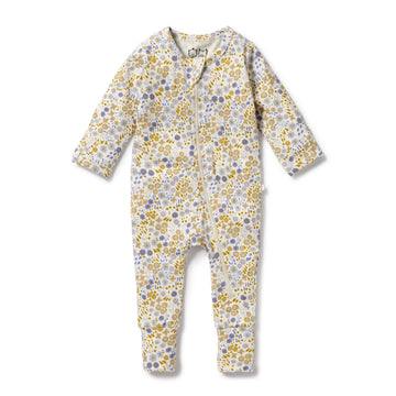 Little Meadow Organic Zipsuit with Feet