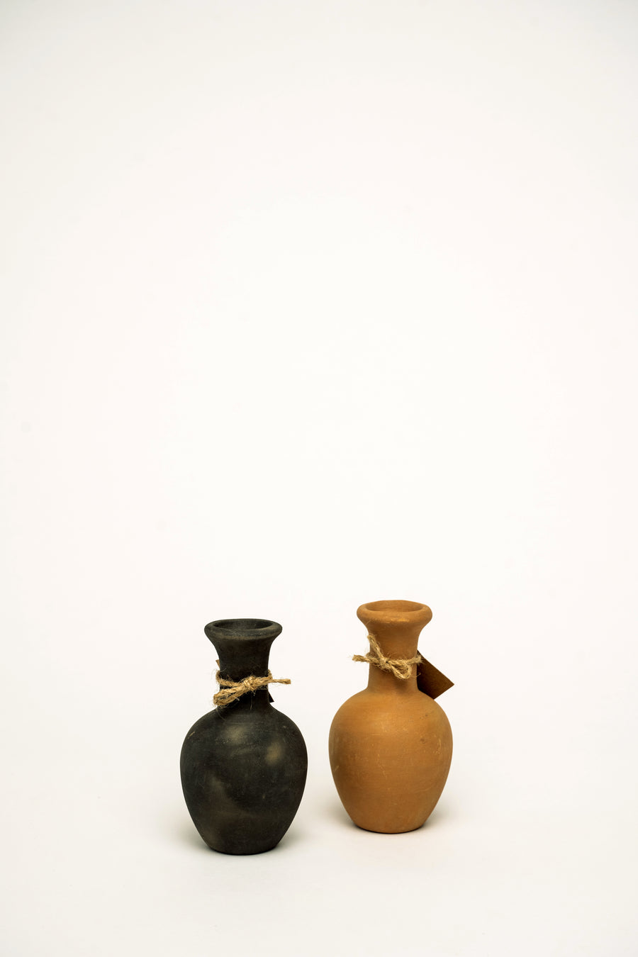 Terracotta Vase- Black
