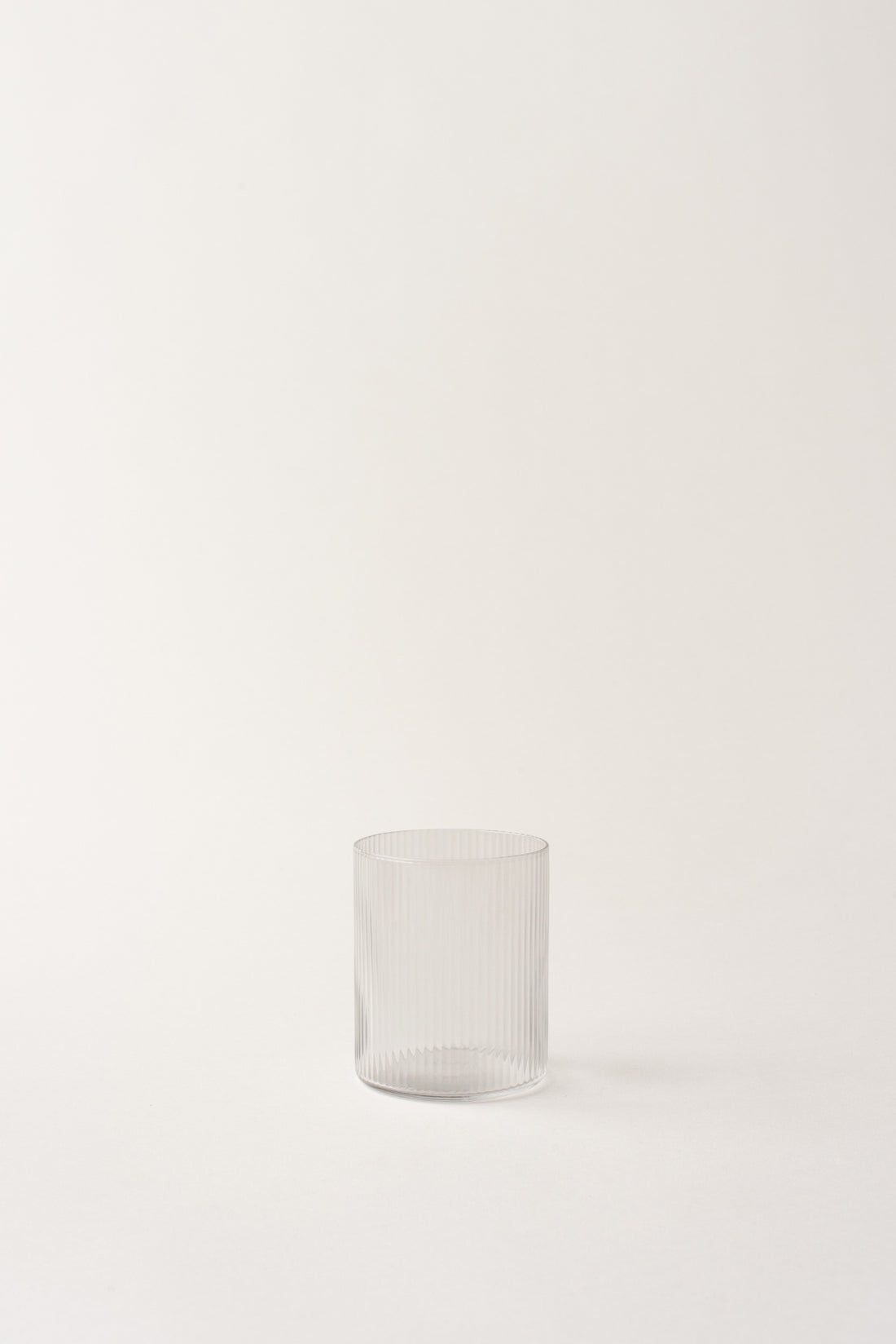 Ribbed Glassware Clear - Tumbler