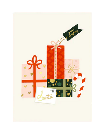 Christmas Gifts Greeting Card