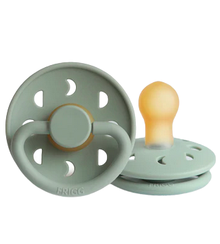 Moon Phase Pacifier Sage Latex