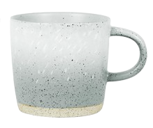 Grey Stone Wash Strata Mug