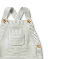 Knitted Overall - Grey Melange