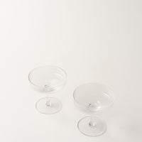 Ribbed Glassware - Coupe