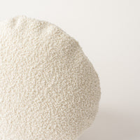 Kindred Cushion - White Boucle Round