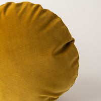 Kindred Cushion - Gold Velvet Round