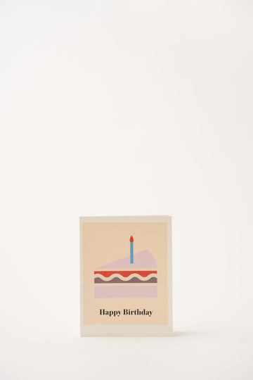 Happy Birtdhay Cake - Greeting Card