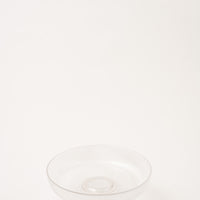 Ribbed Serving Bowl - Clear
