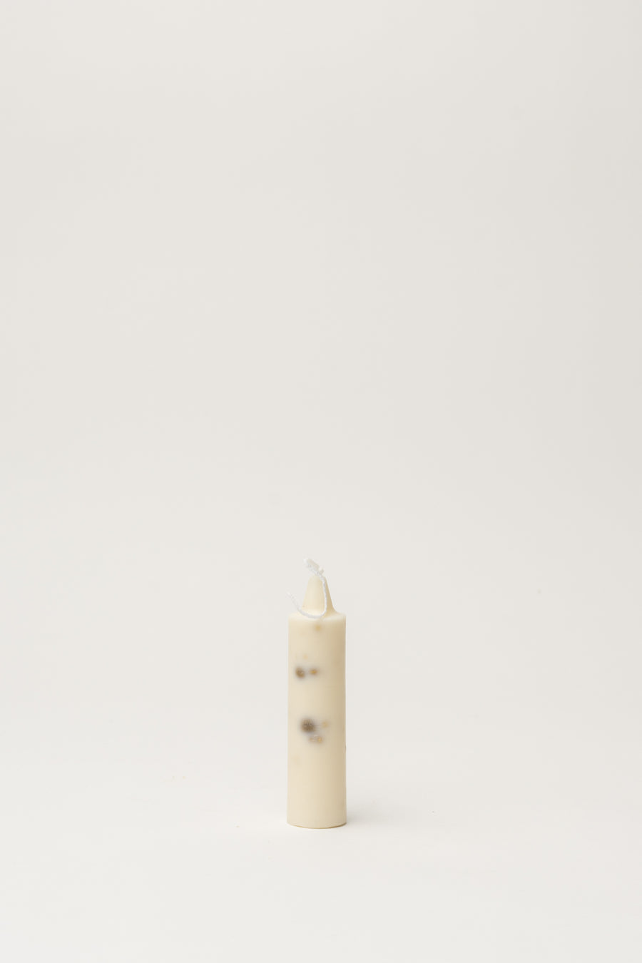 Speckled Votive Candle - White