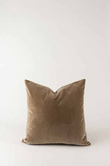 Kindred Cushion - Taupe Velvet
